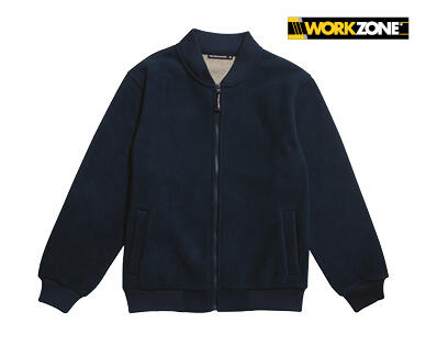 Men's Sherpa Lined Bomber Jacket
