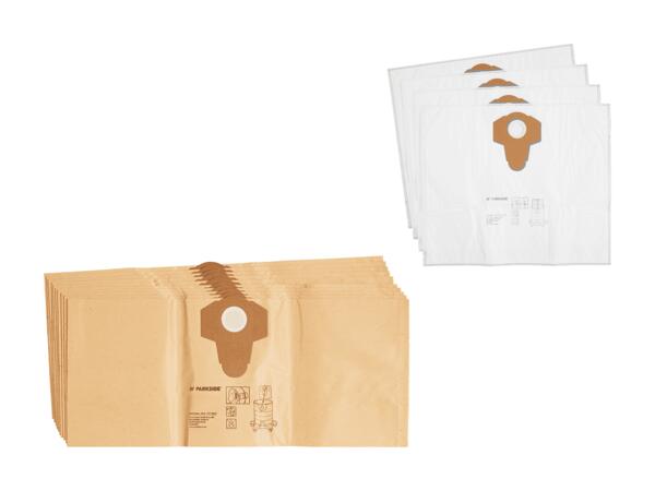 Sacs filtrants, set de 10/sacs filtrants en non-tissé, set de 4