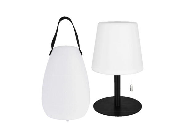 Batteridriven bordslampa