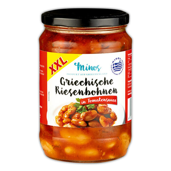 Griechische Riesenbohnen / Kichererbsen