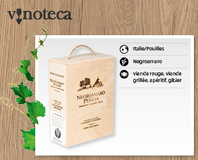 Negroamaro Puglia IGT BAG-IN-WOOD