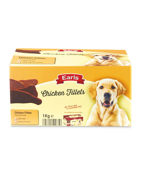 Earl's Chicken Fillets Dog Treats