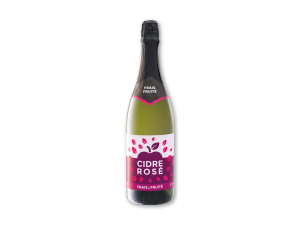 Cidre rosé