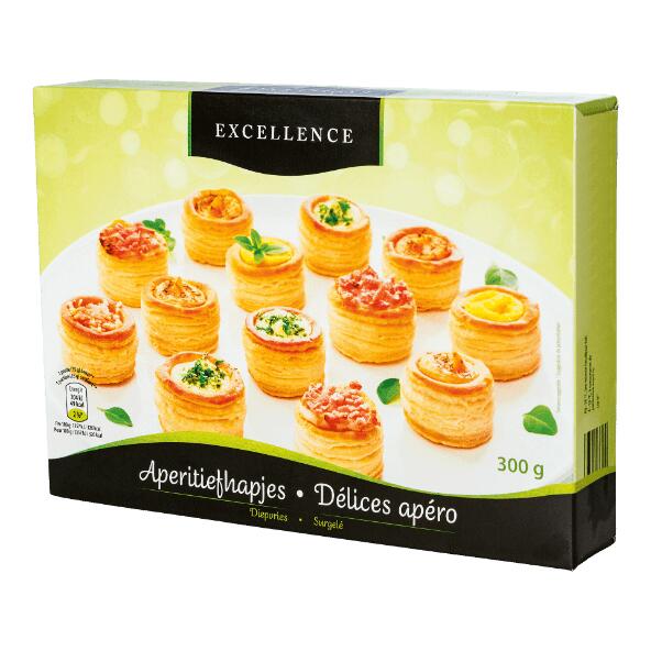Bouchées apéritives, 20 pcs