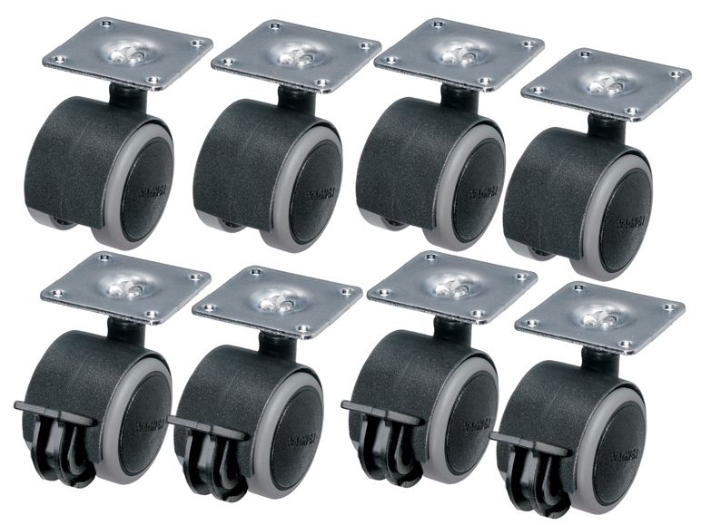 Castor Wheel Set