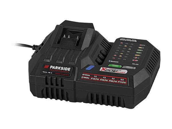 Chargeur de batterie intelligent 20 V, 12 A