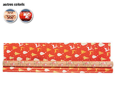 PAPIER CADEAU, 2 PIÈCES