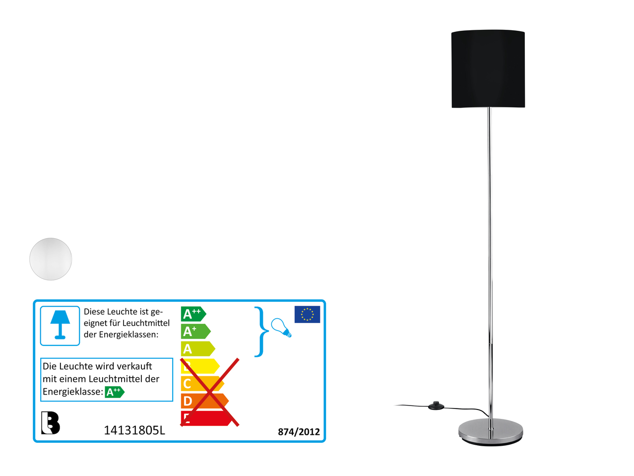 Lampadaire à LED