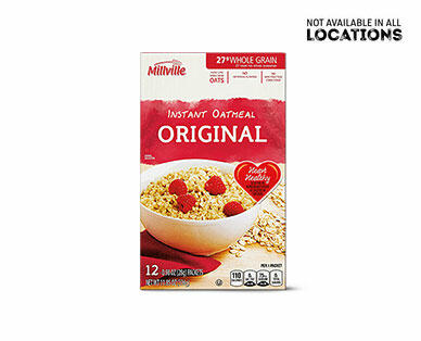Millville Instant Oatmeal Assorted Varieties