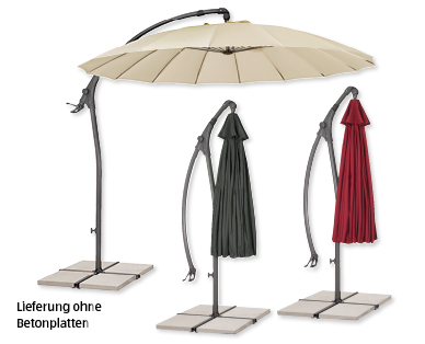 GARDENLINE(R) Ampelschirm, Ø 3 m
