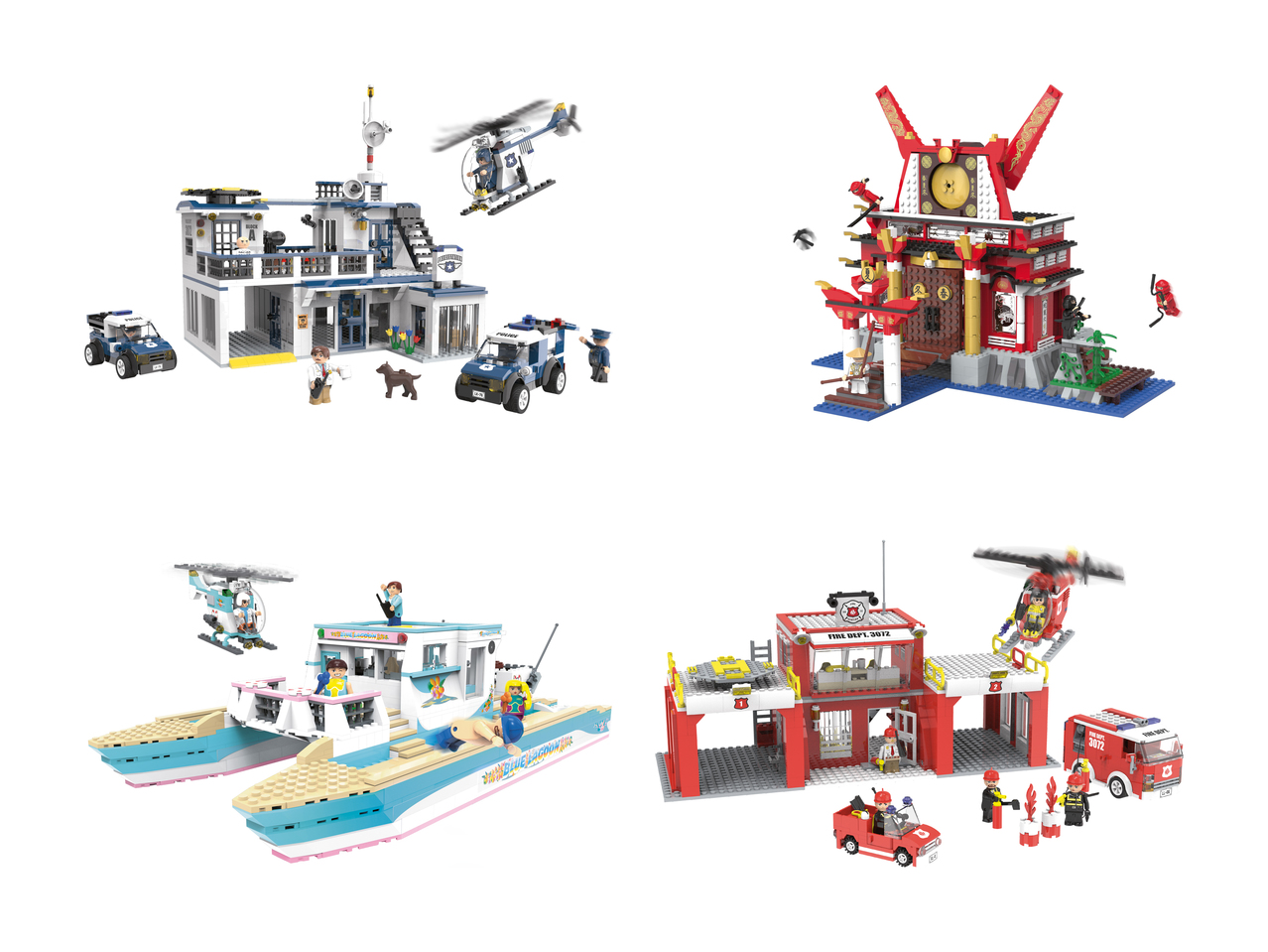 Set mattoncini da costruzione