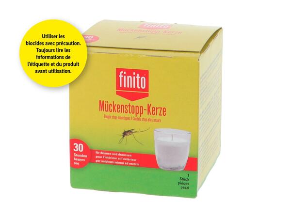 Bougie stop-moustiques finito