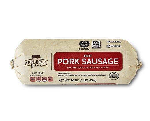 Appleton Farms 
 Hot or Italian Pork Sausage