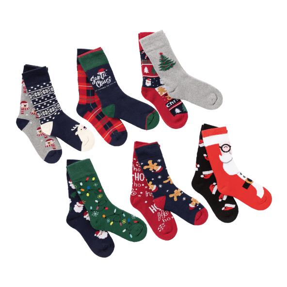 WALKX SOCKS(R) 				Kerstsokken, 2 paar