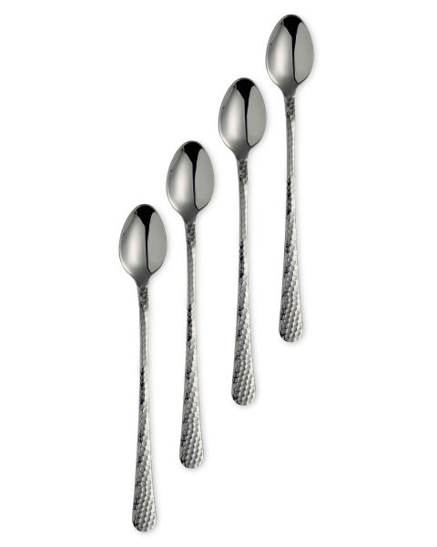 Bevelled Latte Spoon 4- Pack