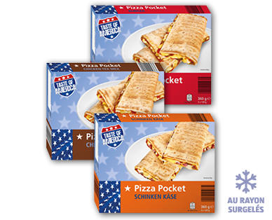 TASTE OF AMERICA Pizza Pockets