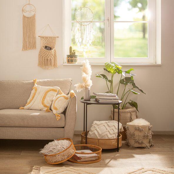 HOME CREATION LIVING(R) Coussin décoratif