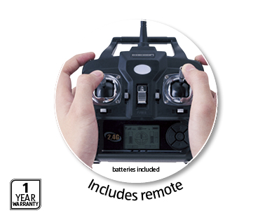 VOYAGER QUADCOPTER WITH HD CAMERA