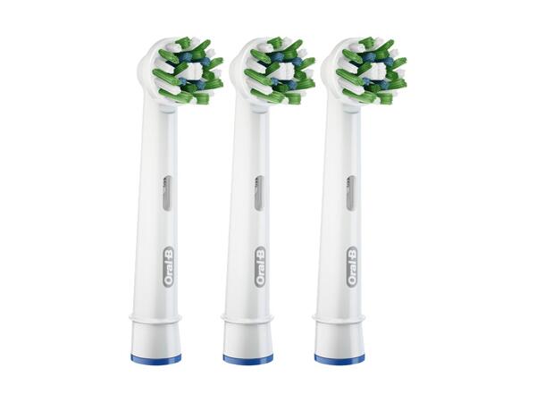 Brosses enfichables Oral-B Cross Action, set de 3