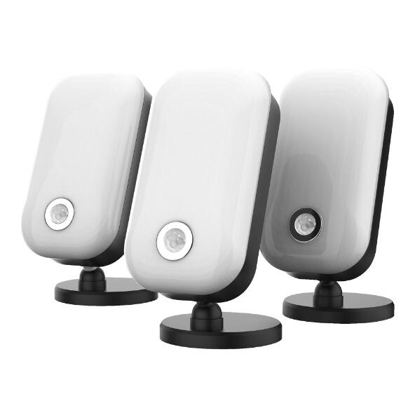 CASALUX(R) 				LED-Leuchten mit Bewegungssensor, 3 St.