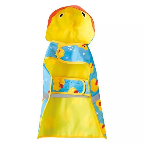 Reversible Pet Rain Jacket - Duck, L