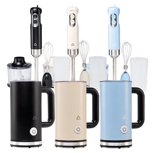 AMBIANO Retro Milchaufschäumer/ Stabmixer