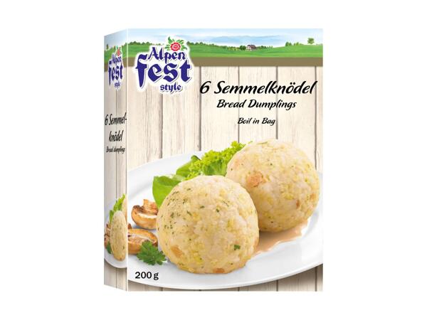Quenelles de pain