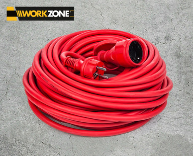WORKZONE Verlängerungskabel 25 m
