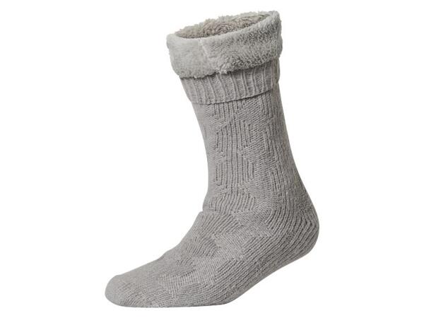 Dámské huňaté ponožky, 2 páry