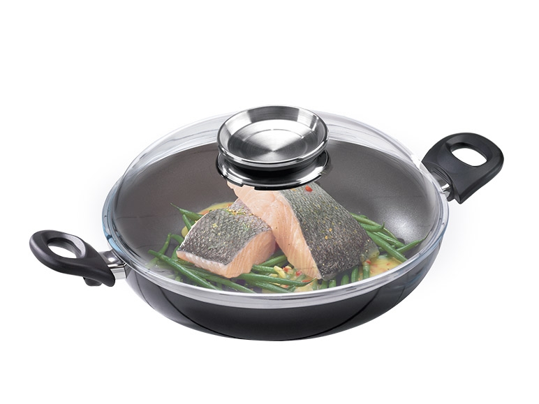 ERNESTO Aluminium Frying Pan with Lid