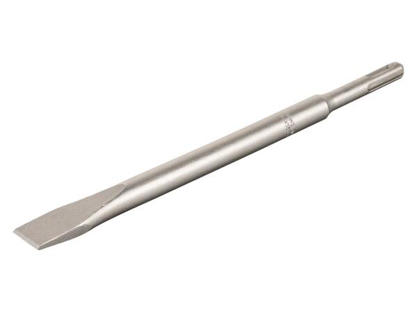 Channelling chisel bit or chisel