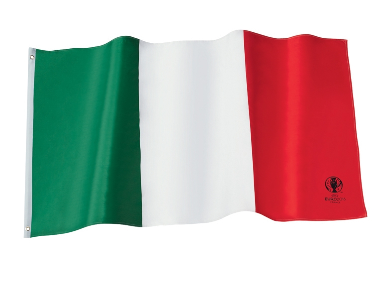 Sleeve, 2 pieces, flag or poncho for UEFA supporters