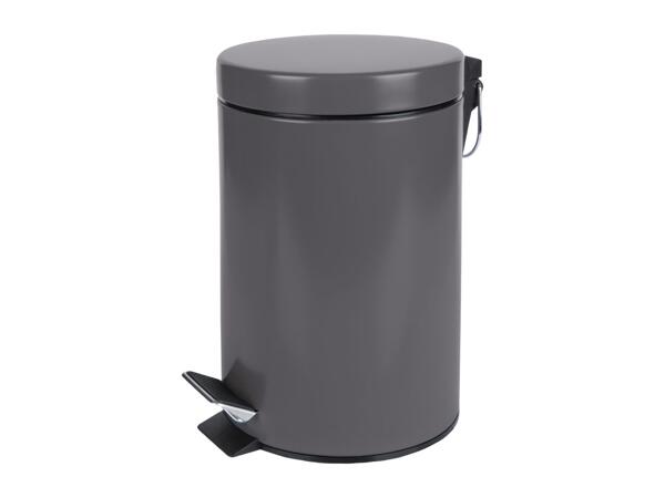 Livarno Home Grey Pedal Bin