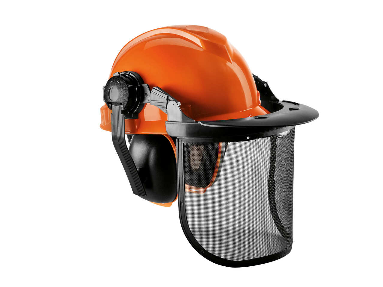 Protective Helmet for Wood-Cutting