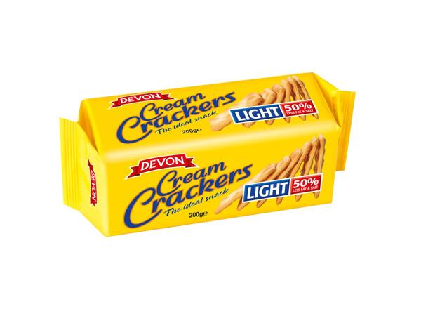 Cream Crackers Light
