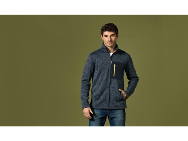 Men's Knit Fleece Jacket