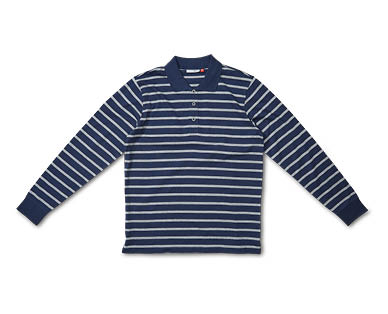 Mens Long Sleeve Polo