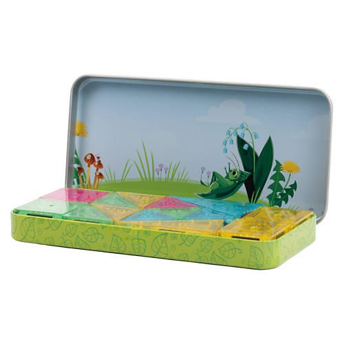 40 Piece Micro Travel Magnetic Tiles - Insects