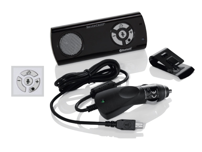 SILVERCREST Bluetooth 3.0 Hands-Free Kit