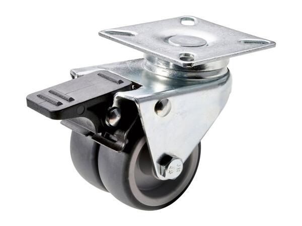 Parkside Dual Wheel Castors - 4 Pack