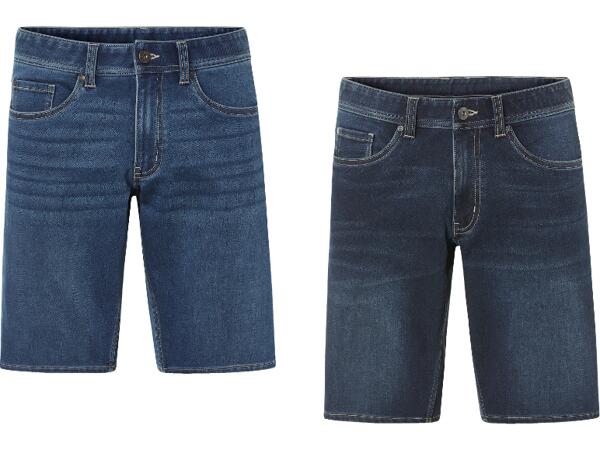Bermudashorts i sweatdenim