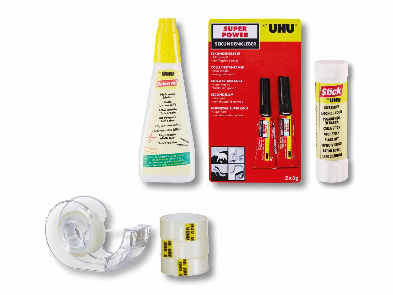 Assortiment de colles
