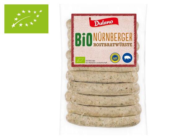 Bio Nürnberger Rostbratwürstel