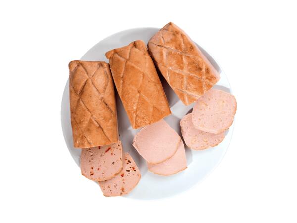Leberkäse im Stück