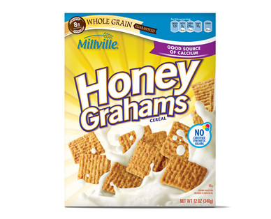 Millville Honey Graham Squares Cereal