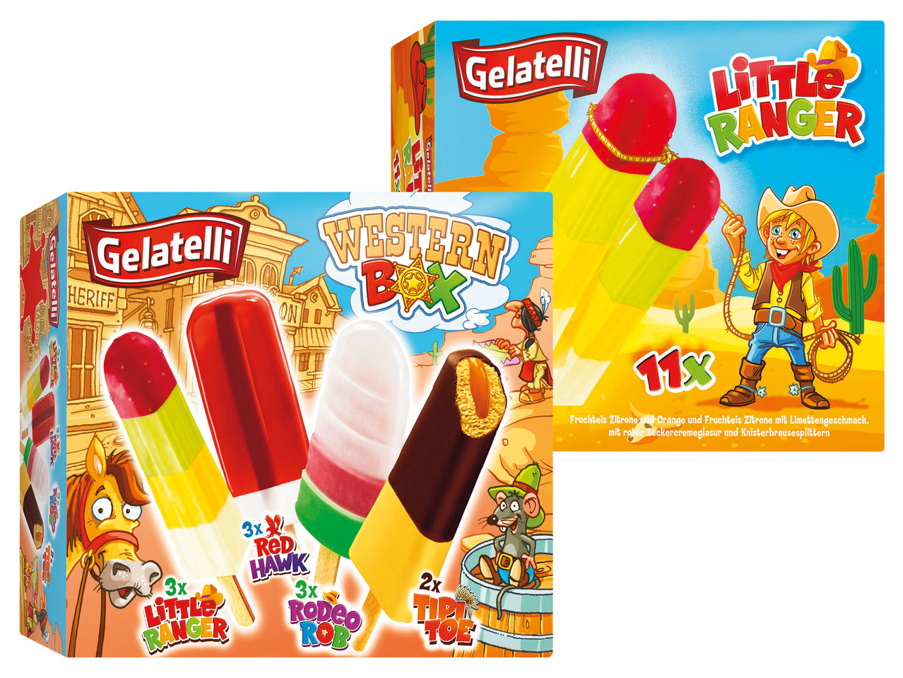 GELATELLI Little Ranger/Western Box