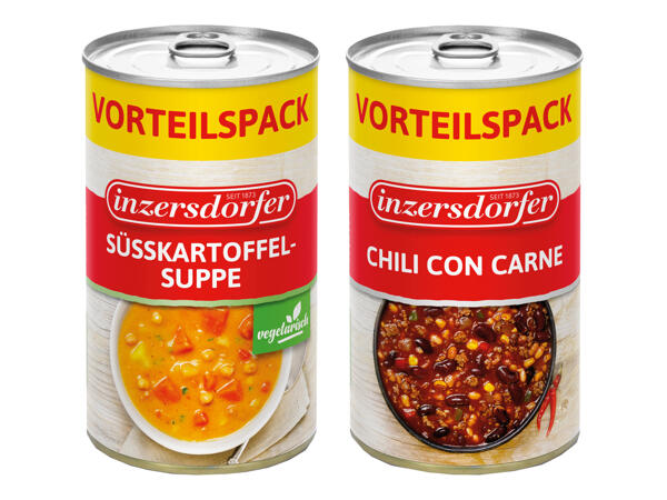 Inzersdorfer Fertiggerichte oder Suppen