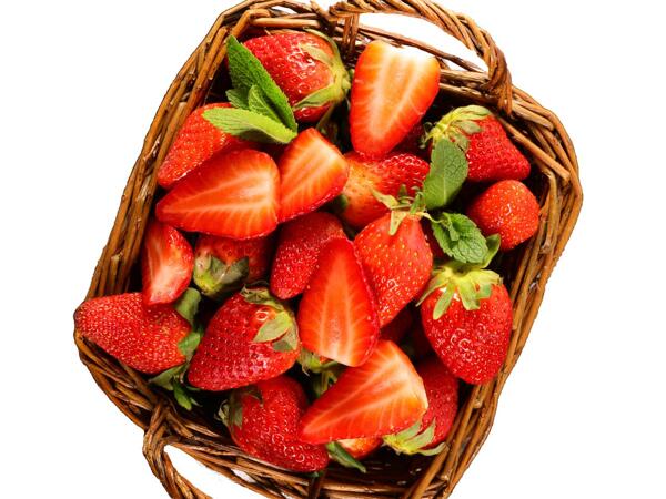 Premium Erdbeeren
