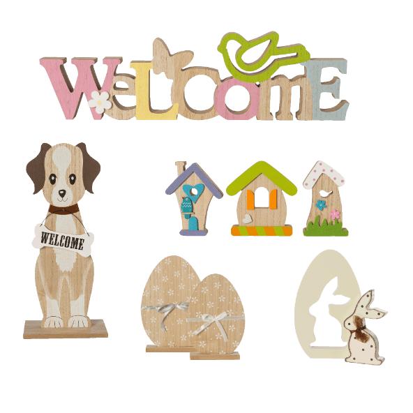 Houten decoratiefiguur