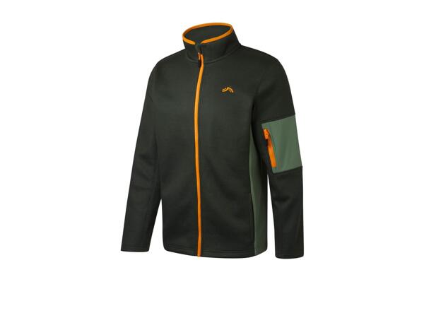 Men's knitted fleece jacket